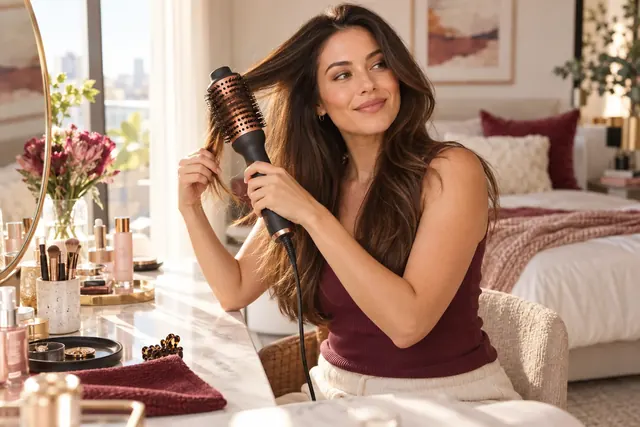 Illustrative haircare routine.